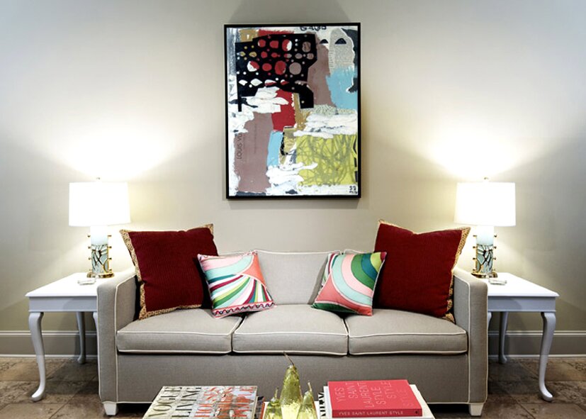 репродукция на стекле