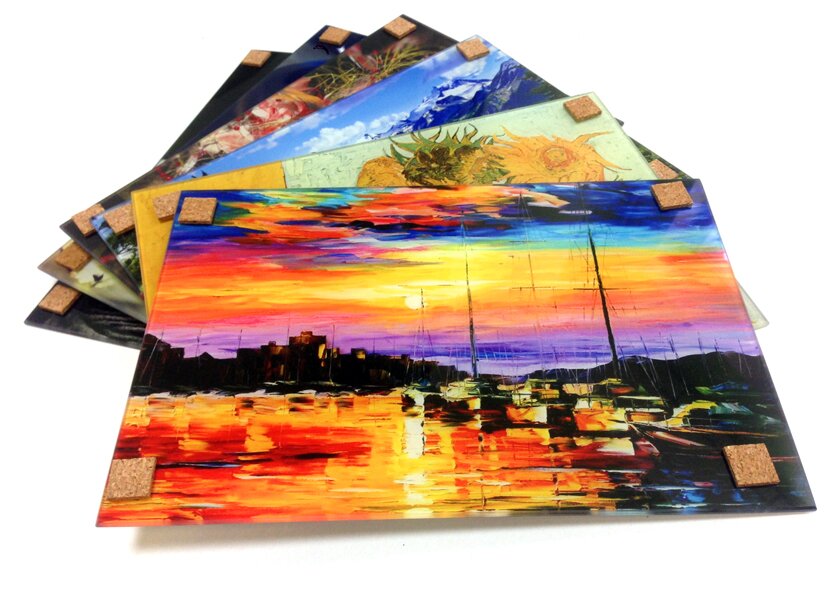 печать на стекле образцы