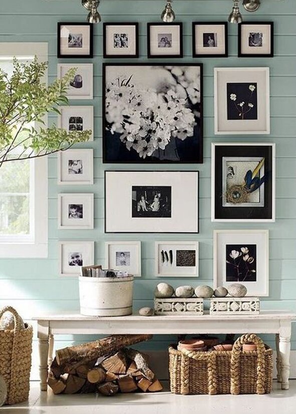 фотографии в рамках