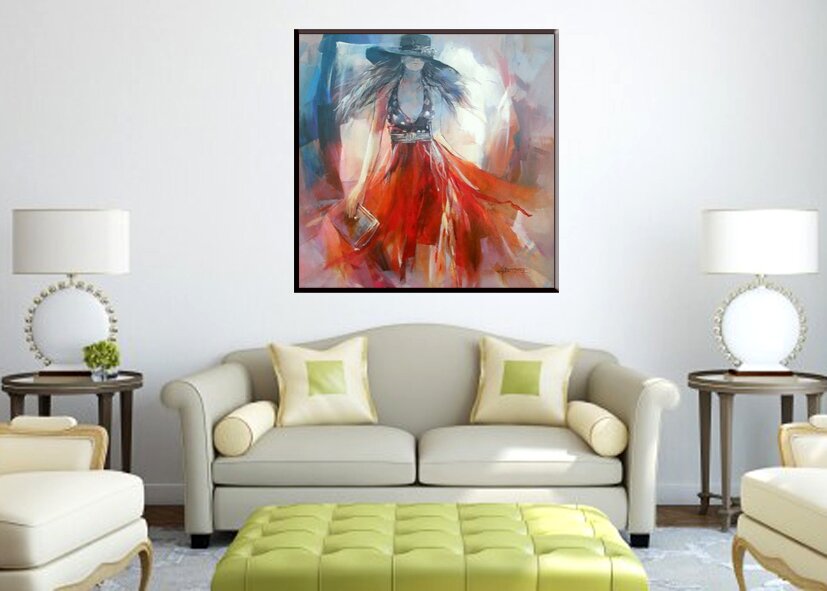 широкоформатная печать в рамке