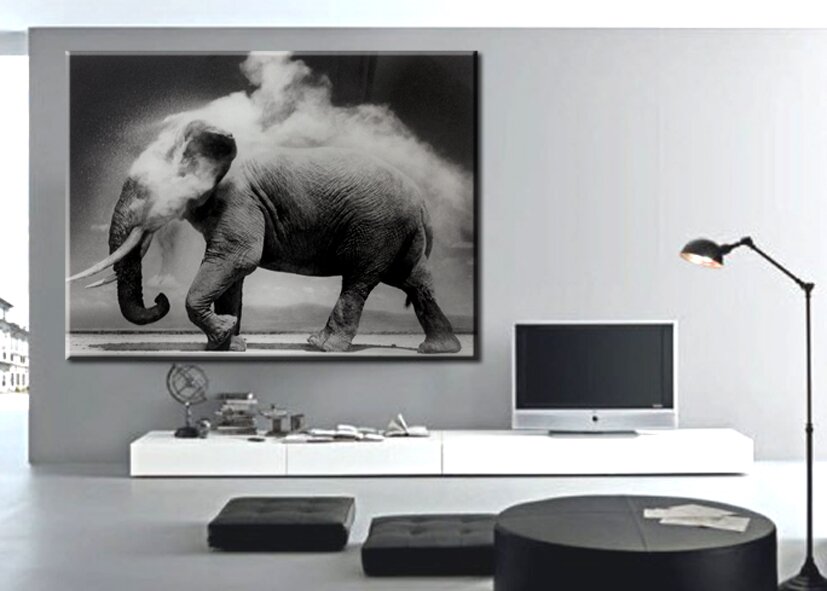 интерьерная печать на стекле