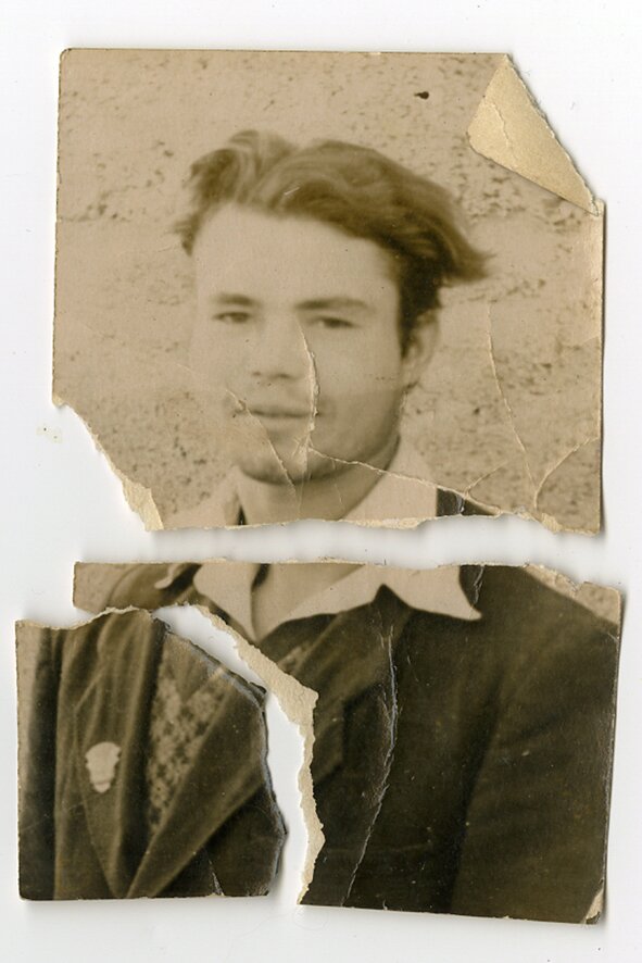 сложная ретушь